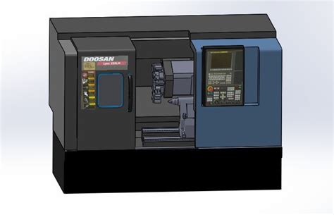 doosan cnc 3d model